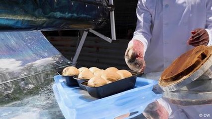 Solar-baked bread from Lesotho