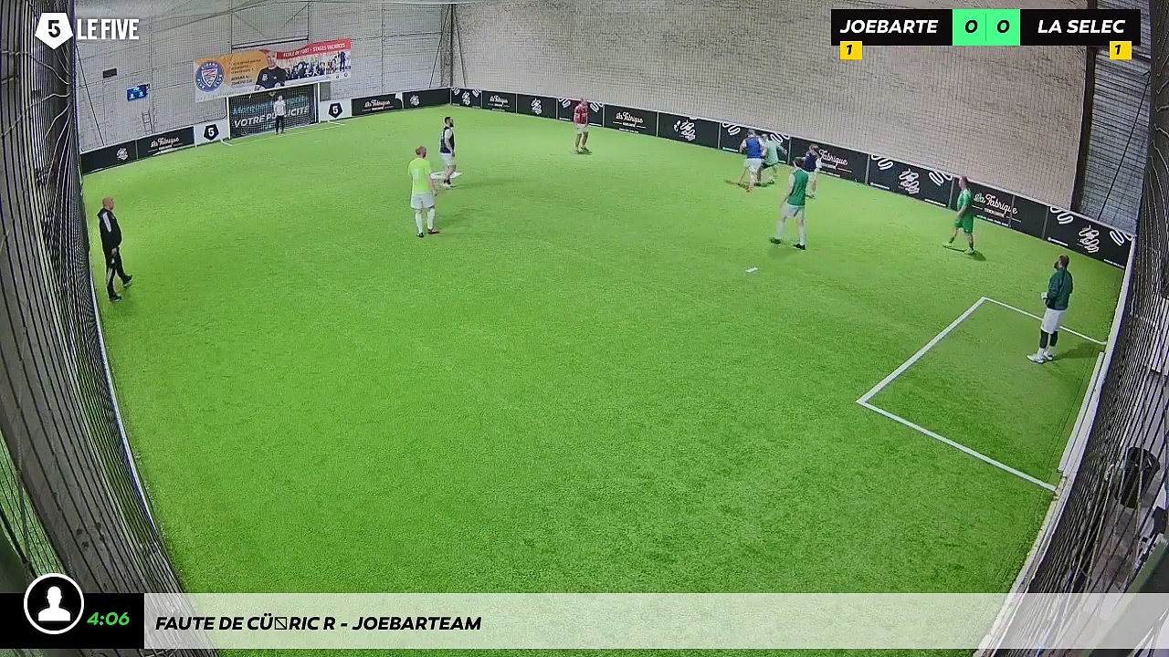 Faute de Cédric R - Joebarteam