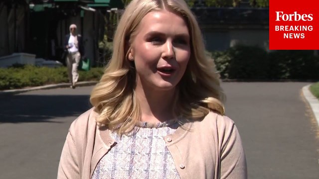 Karoline Leavitt Speaks To Reporters About China, Trade Deals, Ukraine, And More