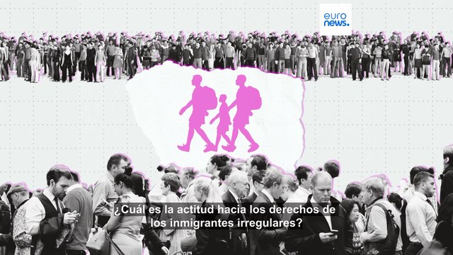 ¿Cuál es la actitud de la opinión pública europea ante los derechos de los inmigrantes irregulares?
