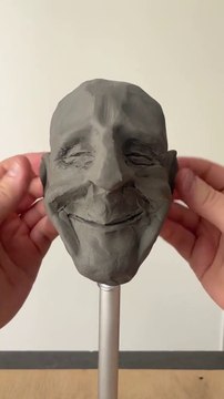 Face speed scultp #claymation #stopmotion #claymagic #claysculpting