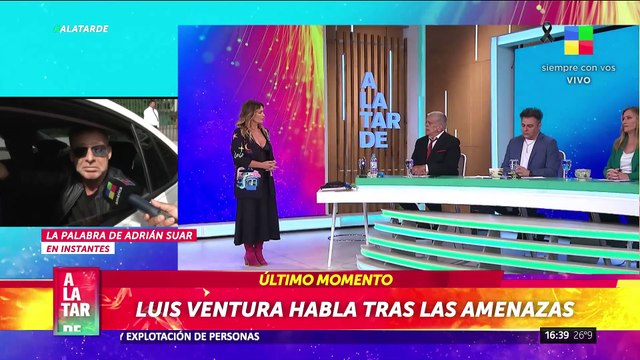 🚨 LUIS VENTURA TRAS RECIBIR AMENAZAS DE MUERTE: No es la primera vez