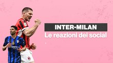 Inter-Milan, le reazioni dei tifosi sui social al derby di Coppa Italia
