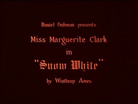 Snow White (1916) – A Silent Fantasy Classic