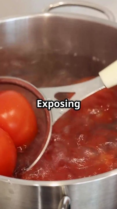 Tomato Peeling Hack_ Pro Style!
