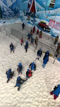 #snow ❄️ is falling it's time to play ..in the world of snow ❄️ (snow world)in India 🇮🇳 Hyderabad