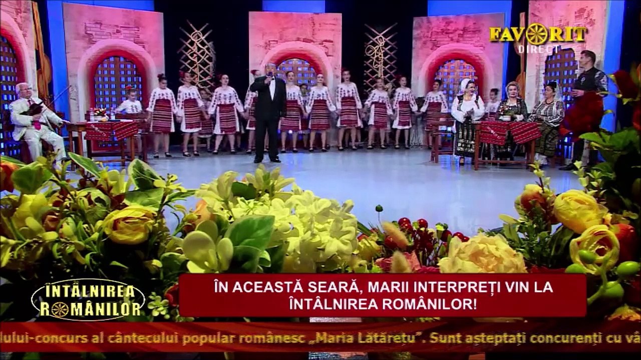 Alexandru Mica - Frumos canta cucu-n lunca (Intalnirea romanilor - Favorit TV - 05.11.2024)