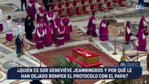 ¿Quién es sor Geneviève Jeanningros y por qué le han dejado romper el protocolo con el Papa?