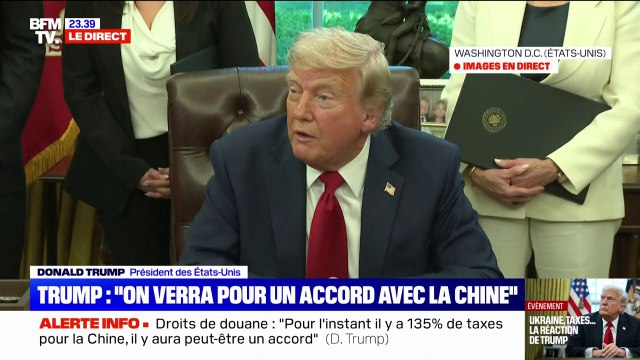 Donald Trump: La Chine ne fait plus de commerce avec nous à cause des droits de douane