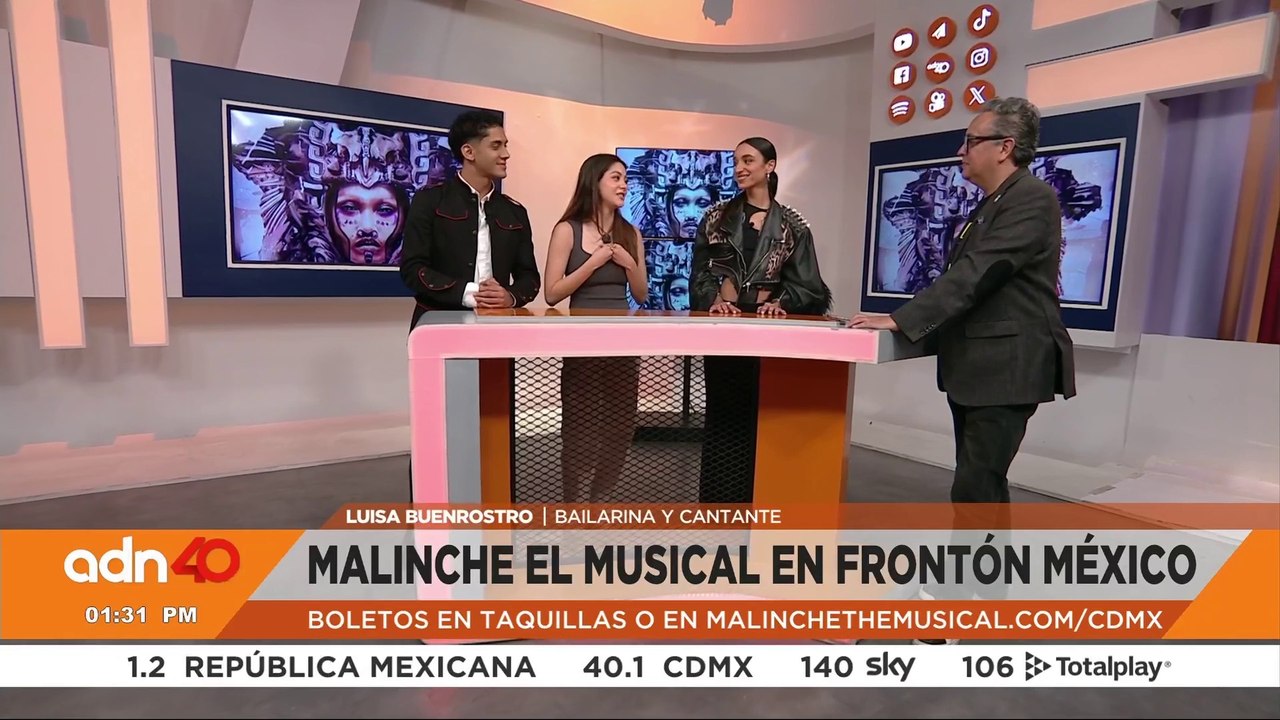 ¡Vibra con Malinche! Un show histórico lleno de música, talento y pasión que no te puedes perder