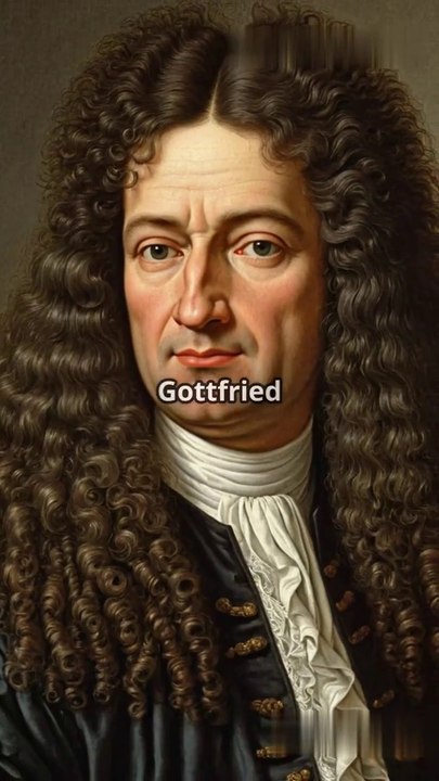 🧠 Leibniz: O pai do cálculo e dos computadores! #curiosidades #logica #tecnologia