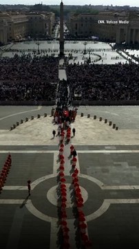 Pope Francis Lies in State in Open Casket at St. Peter's Basilica as Catholics Line Up to Pay Their Respects