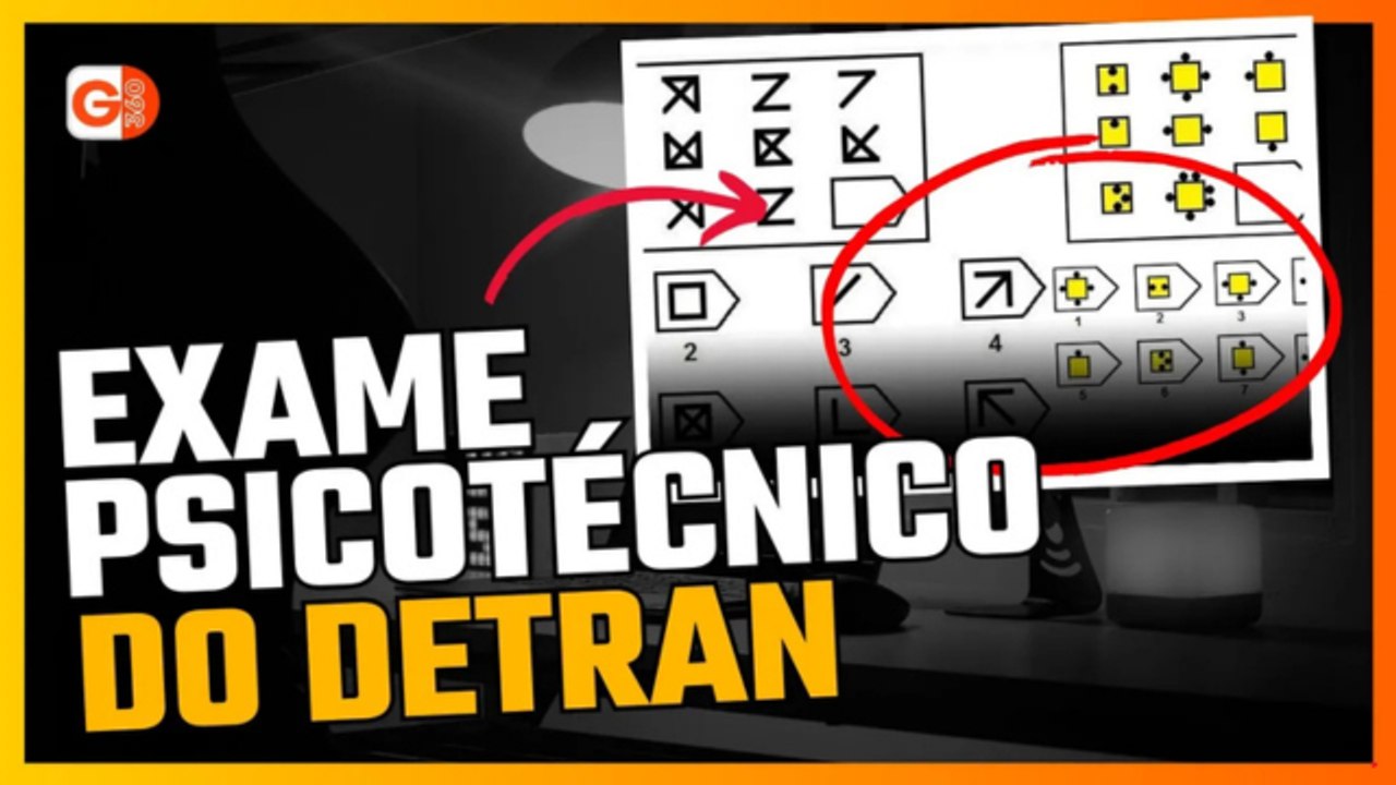 COMO É FEITO O EXAME PSICOTÉCNICO DO DETRAN_ VEJA COMO SE PREPARAR, TEMPO DE DURAÇÃO E RESULTADO