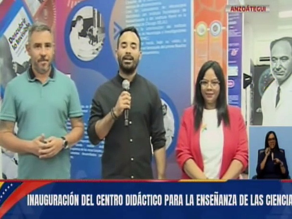 Anzoátegui | Autoridades nacionales inauguran el Centro Didáctico para la Enseñanza de las Ciencias