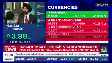 Guerra comercial atinge países em desenvolvimento, diz presidente do Banco Mundial | CNBC BREAKING