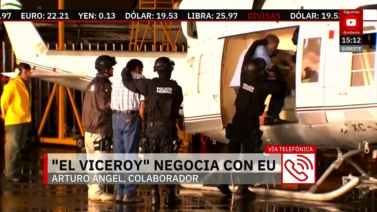 'El Viceroy' negocia acuerdo de culpabilidad con gobierno de EU