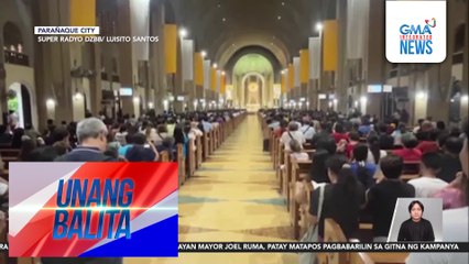 Misa para kay Pope Francis, isinagawa sa Baclaran at Zamboanga City | Unang Balita