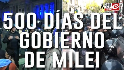 500 días de Milei: ajuste, motosierra y chau cepo