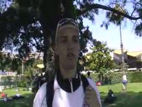 Interview de Thomas Chastagner - Antibes 2008 - Finswimming