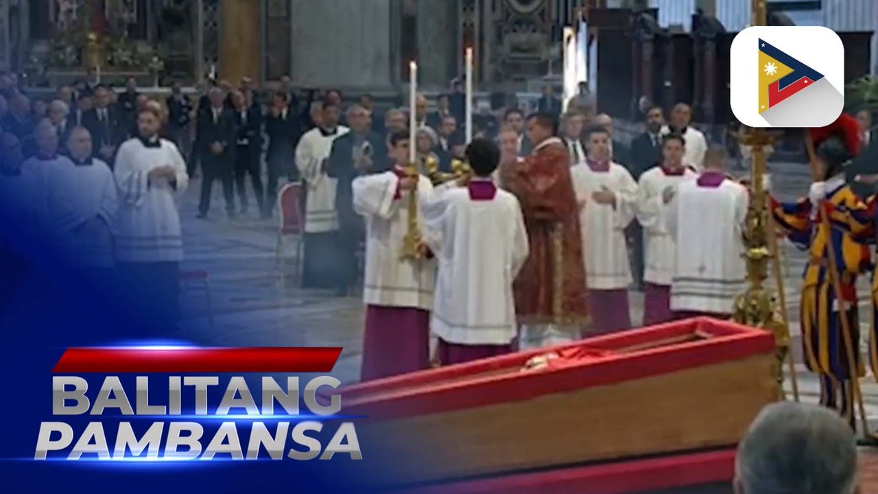 Mga labi ni Pope Francis, nailipat na sa St. Peter's Basilica;