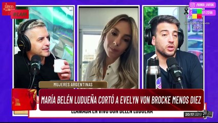 🔥 EVELYN VON BROCKE vs. BELÉN LUDUEÑA: TENSIÓN Y CRUCE EN VIVO