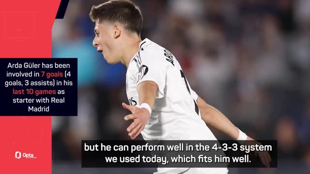 Arda Güler as holding midfielder? - Ancelotti's unlikely thoughts on hero v Getafe