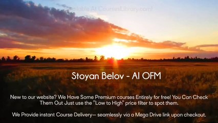 (courseslibrary.com)Stoyan Belov - AI OFM