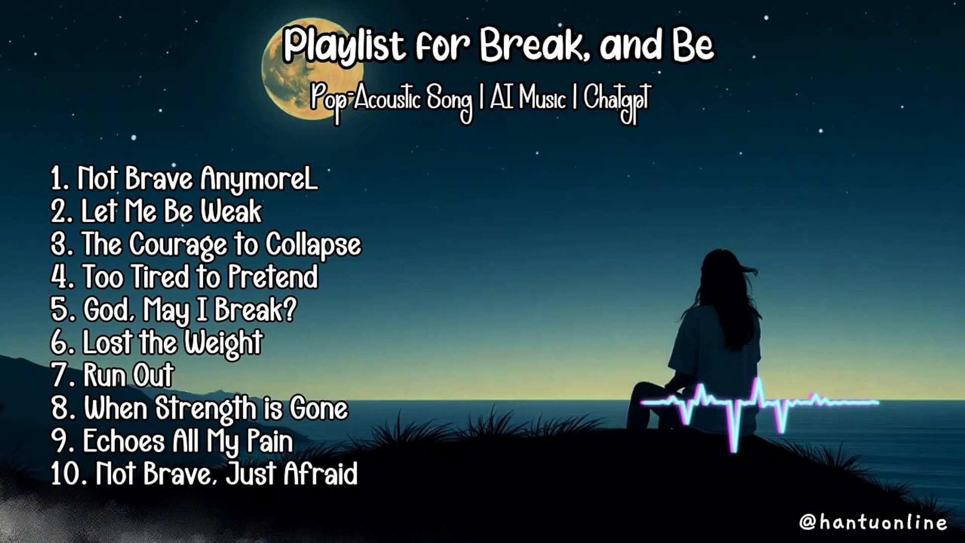 ⁣Playlist for Break and Be | Pop-Acoustic Song | AI Music | Chatgpt | English Song