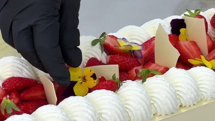 O maior ‘fraisier’ do mundo