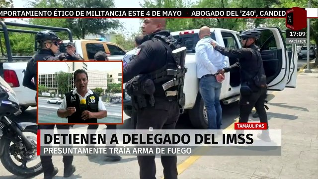 Detienen y liberan a delegado del IMSS en Tamaulipas; Sheinbaum pide esclarecer situación
