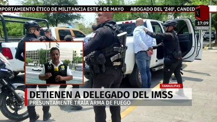 Detienen y liberan a delegado del IMSS en Tamaulipas; Sheinbaum pide esclarecer situación