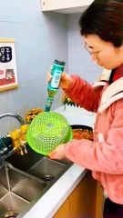 Vegetable 🥒  Washing gadget in gram flour 😇