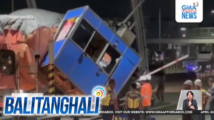 Trailer truck, sumabit sa toll booth sa NLEX Southbound | Balitanghali