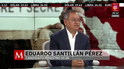 ENTREVISTA | Eduardo Santillán Pérez, candidato a ministro de la SCJN