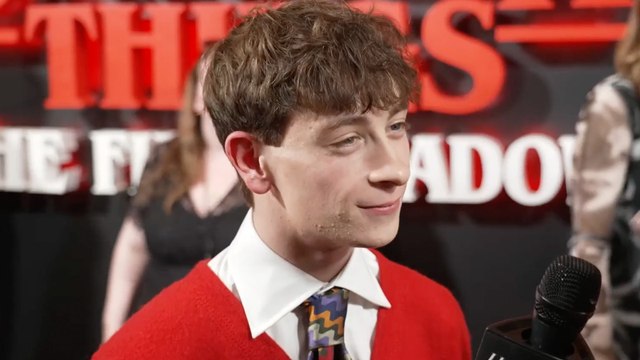 Louis McCartney on Connecting With Jamie Campbell Bower for 'Stranger Things: The First Shadow' | THR Video