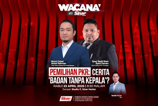 [WACANA SINAR] Pemilihan PKR: Cerita 'badan tanpa kepala'?