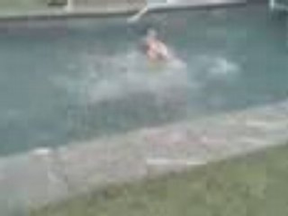 Pool backflip