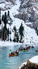 Mahodand Lake, Kalam – A Snowy Slice of Heaven! ❄️📸 #shorts #explorepakistan