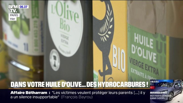 Des hydrocarbures dans les huiles d'olive, peu importe la marque