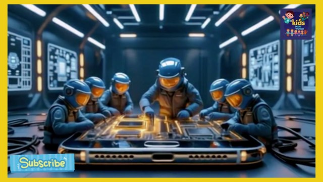 Mini Workers on a Giant Watch ⏱️ | Tiny Engineers in Action!