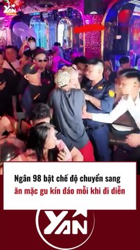 Ngân 98 mặc gu kín đáo khi đi diễn