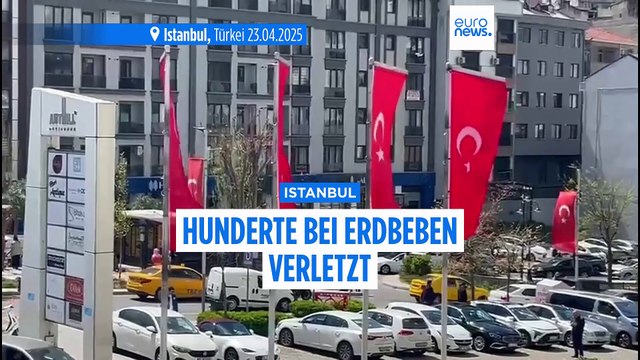 Hunderte Verletzte in der Türkei nach Erdbeben der Stärke 6,2 in der Nähe von Istanbul