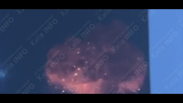 Las explosiones de la lluvia de misiles rusos en Kiev que ha dejado nueve muertos