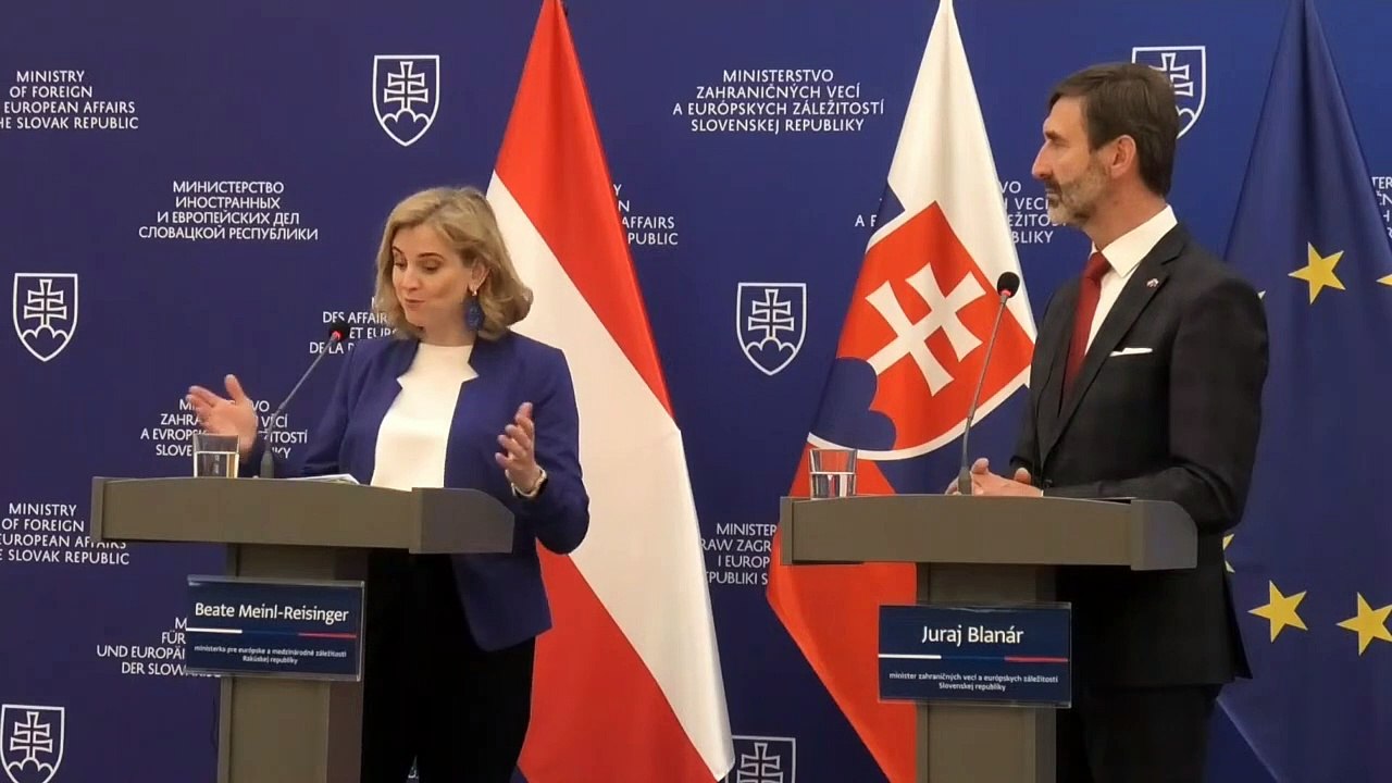 ZÁZNAM: Blanár: Rakúsko a SR sa chcú viac venovať vzájomným infraštrukturálnym projektom