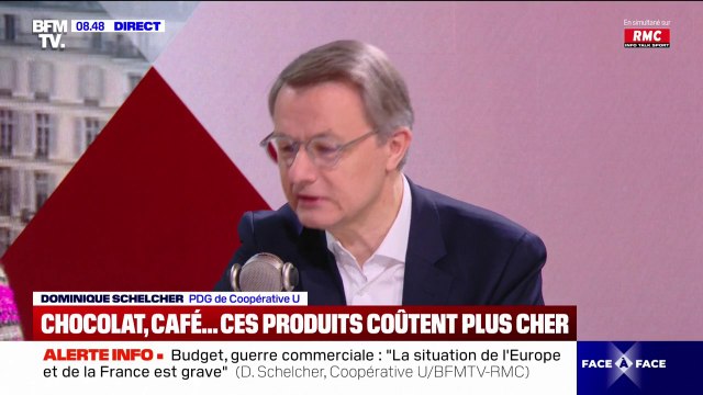 Pénurie de pistaches: C'est un sujet très ponctuel autour du chocolat Dubaï , assure Dominique Schelcher (Coopérative U)