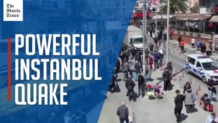 Powerful earthquake of 6.2 magnitude shakes Istanbul