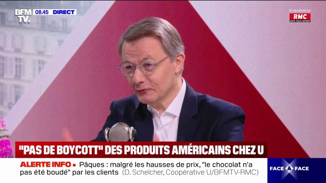 Les prix de produits de droguerie, parfumerie et hygiène sont à la baisse , explique Dominique Schelcher, PDG de Coopérative U