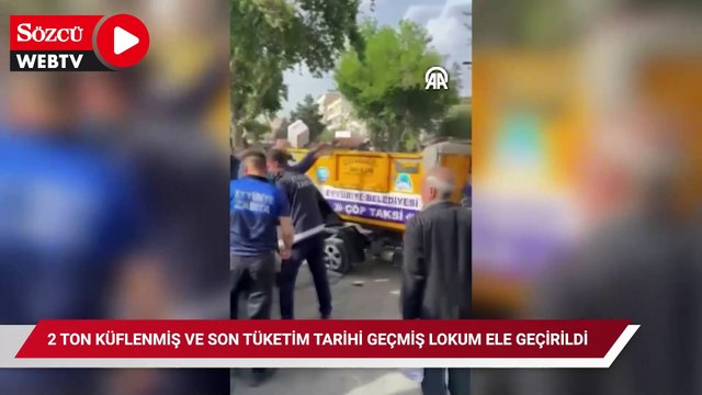 Şanlıurfa'da 2 ton küflenmiş ve son tüketim tarihi geçmiş lokum ele geçirildi