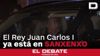 Las primeras imágenes del Rey Don Juan Carlos en Sanxenxo
