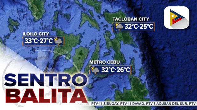 ITCZ, patuloy na nagpapaulan sa ilang bahagi ng bansa; nasa 20 lugar sa bansa, posibleng makaranas ng damang init na nasa danger level